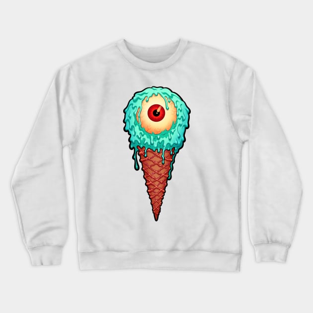 We All Scream Crewneck Sweatshirt by tommartinart